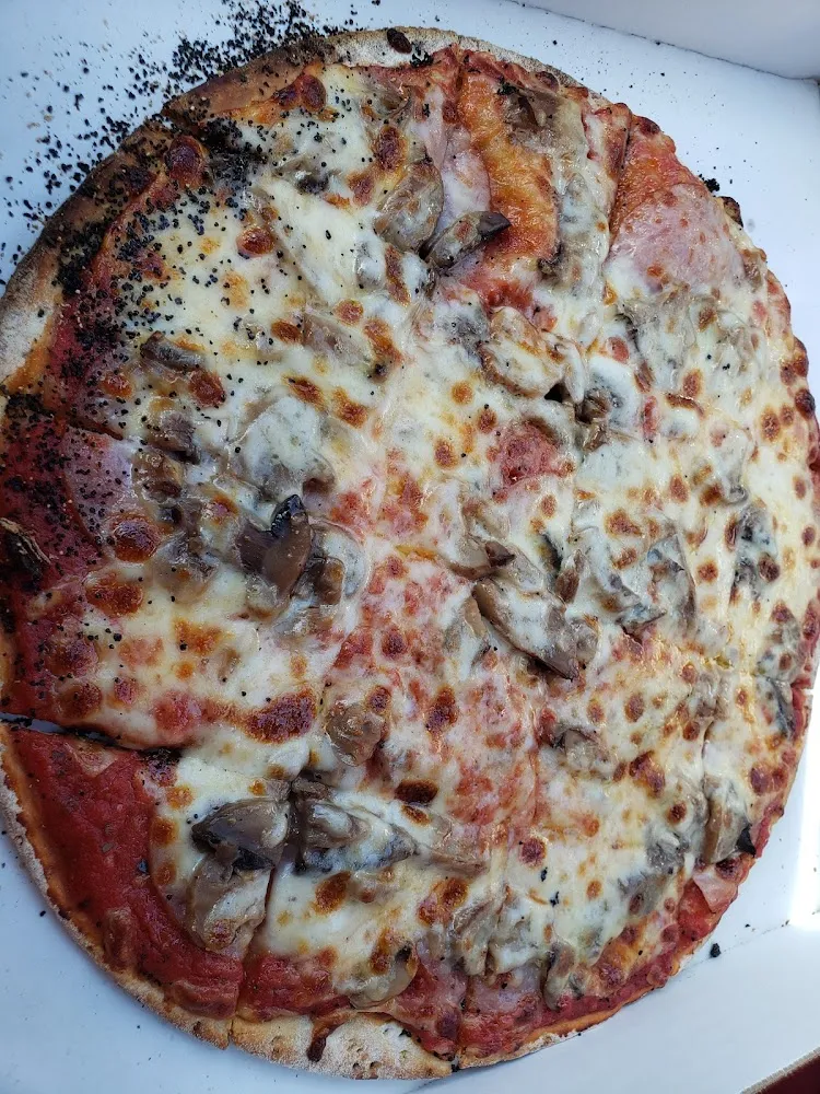 Canadian Bacon and Mushrooms