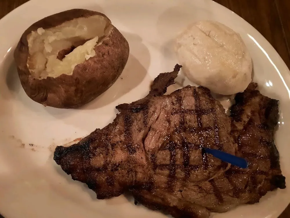 Ribeye Steak and Baked Potato