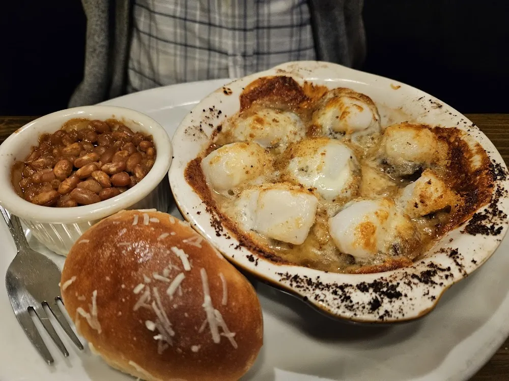 Scallops and Portobellos